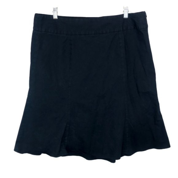 5/$35 GAP Factory Black Flare Skirt - 14 - Picture 1 of 7